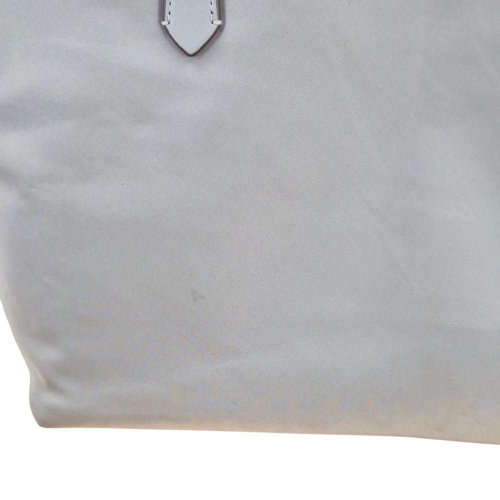 Kate Spade New York Chelsea Grey Nylon Large Tote Bag Shoulder Bag Zip Top FLAWS - Picture 6 of 10